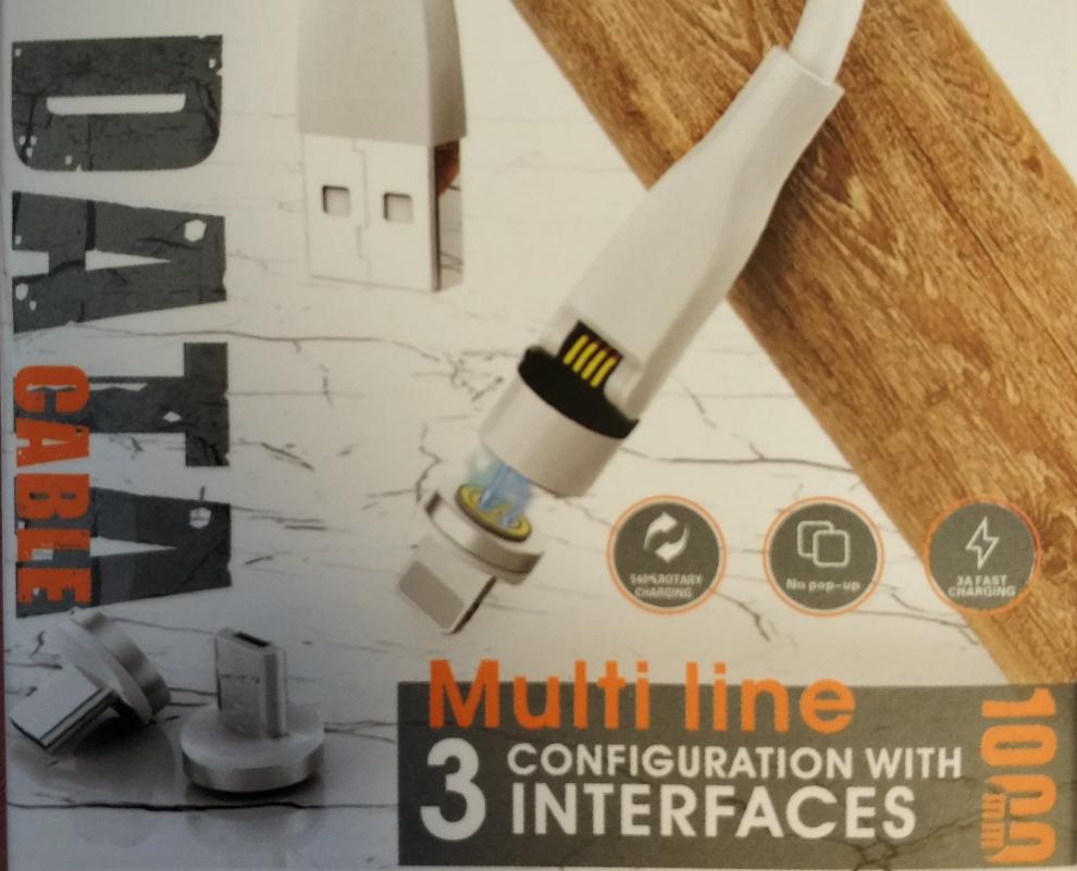 Bulud Micro USB 1M Charge Cable with Detachable Magnetic Connector - Convenient and Reliable Charging Solution