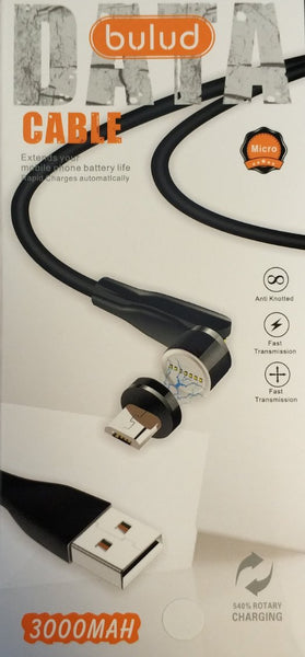 Bulud Micro USB 1M Charge Cable with Detachable Magnetic Connector - Convenient and Reliable Charging Solution