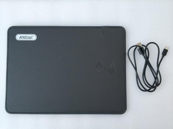 Andowl Q-T138 Wireless Charging Mouse Pad