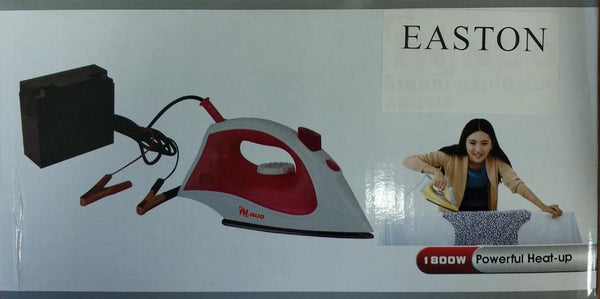 150w 12v DC Battery Powered Electric Steam Iron