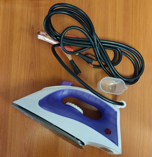 150w 12v DC Battery Powered Electric Steam Iron