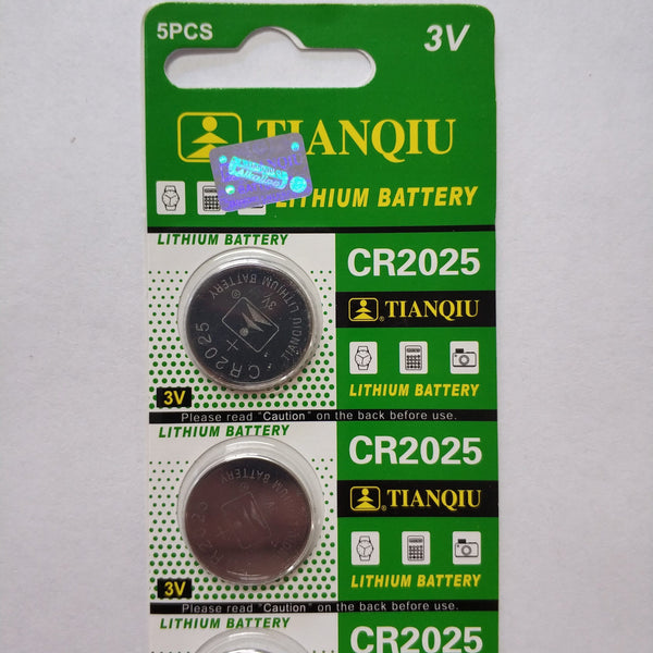 CR2025 3v Lithium battery