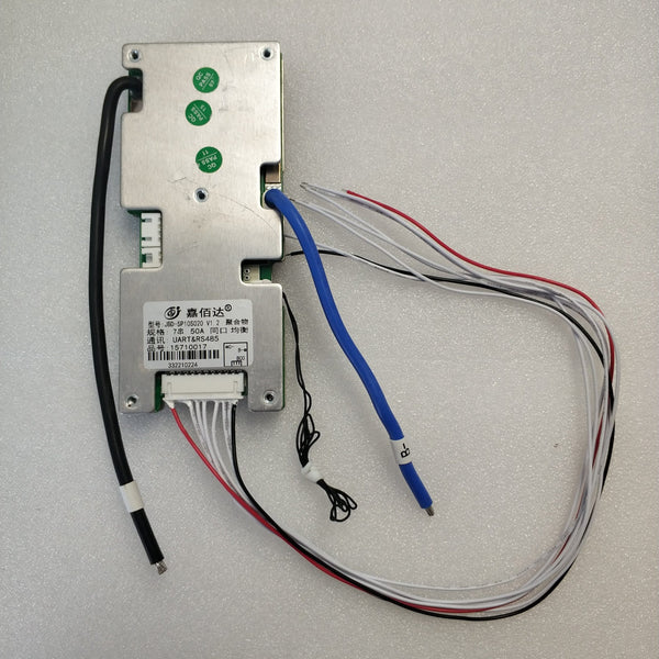 7S 50A BMS Lithium Battery Protection Board with UART/485 Communication