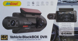 Andowl 4K Vehicle BlackBox DVR