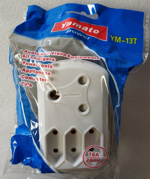 Yamato Wall Socket Adapter - YM-13T