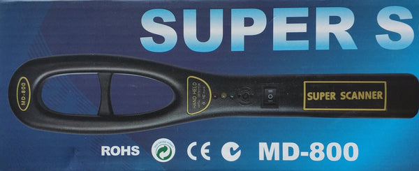 MD-800 Super Scanner Hand Held Metal Detector