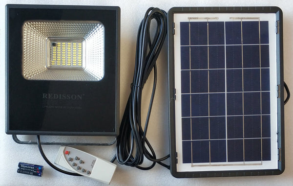 Redisson 50Watt SOLAR Outdoor LED Flood Light - Kragtige en energiedoeltreffende beligting vir buitelugruimtes