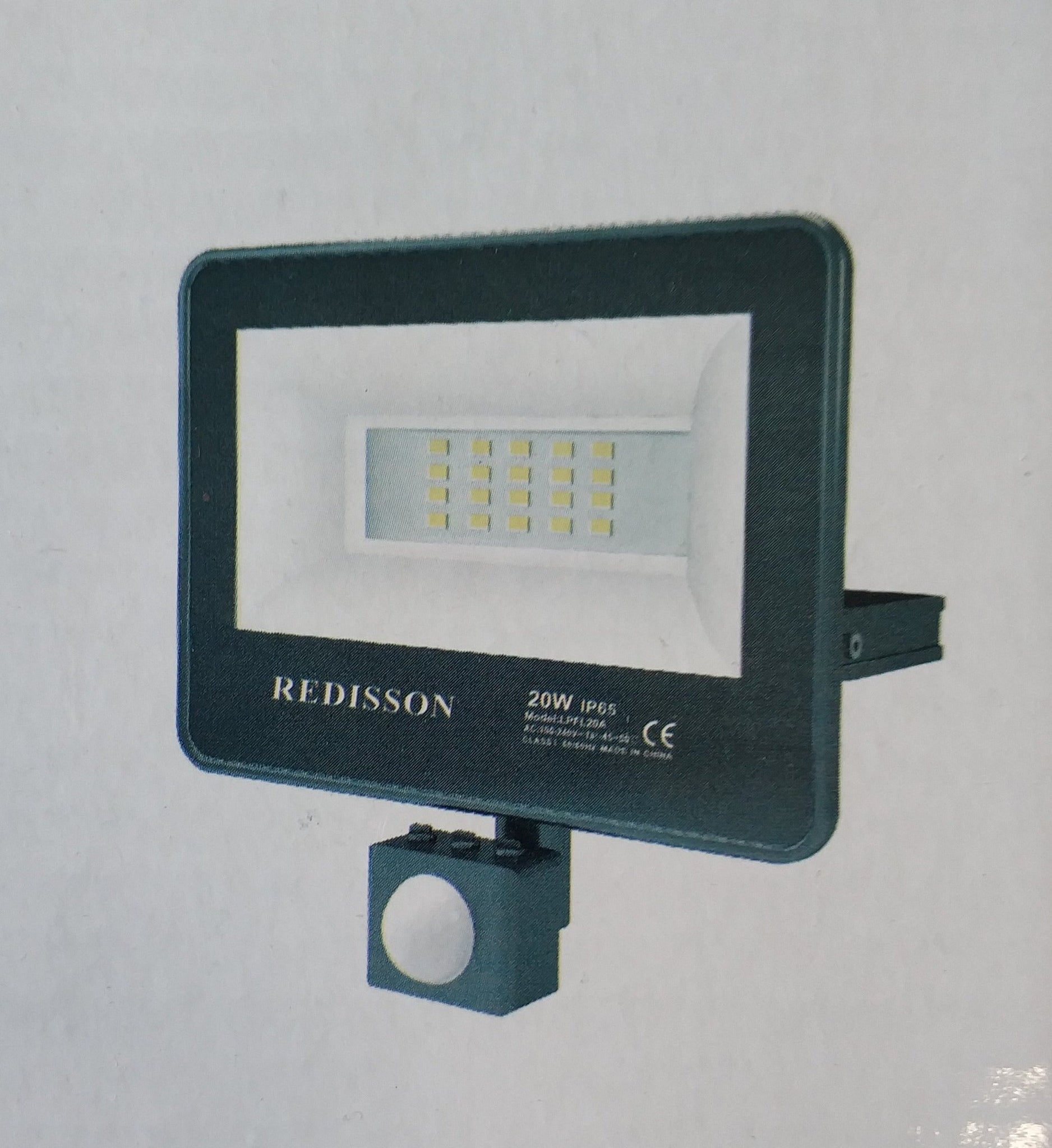 Redisson 20Watt Motion Sensing 220v AC Outdoor LED Flood Light