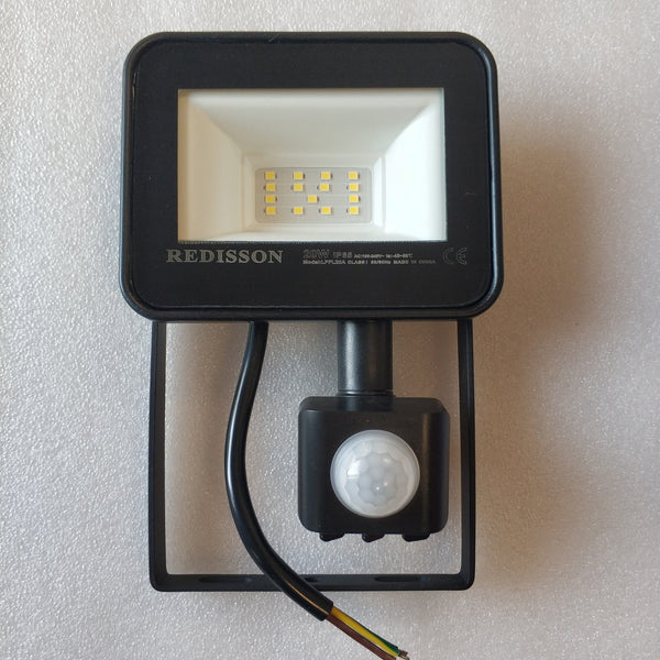 Redisson 20Watt Motion Sensing 220v AC Outdoor LED Flood Light