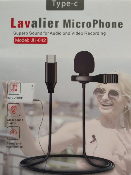 JH-042 Type C Mini Lavalier Microphone