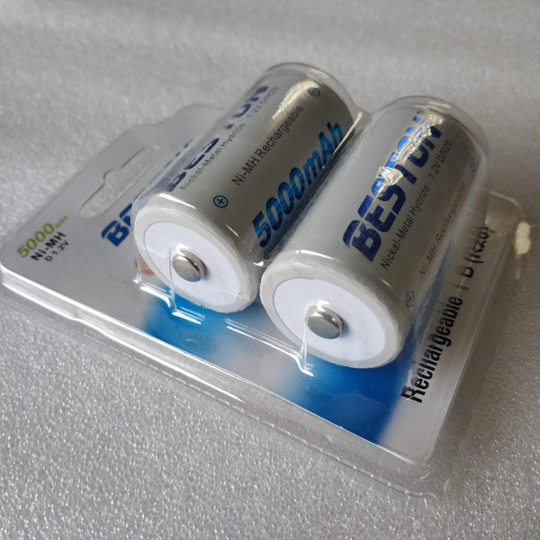 BESTON D R20 1.2v 5000mah Rechargeable Ni-Mh Battery Pack