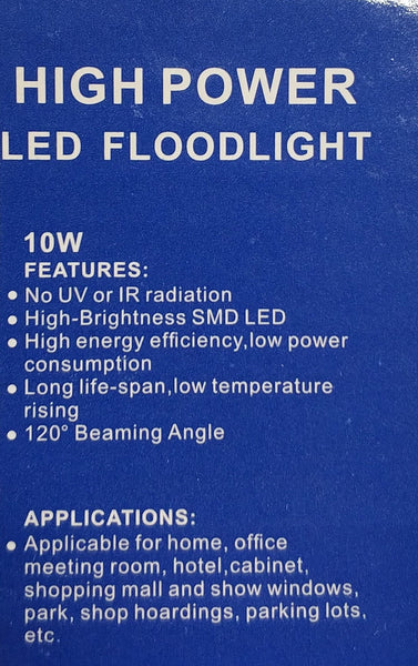 I-REDISSON 10Watt 220v AC Outdoor LED Flood Light