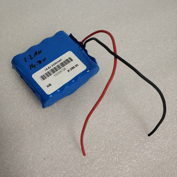 4S1P 2200mAh 14.8V Li-ion Battery with 10A Peak BMS