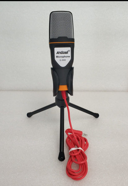 Andowl Q-888 Microphone Condenser - Professional Grade Recording Mic