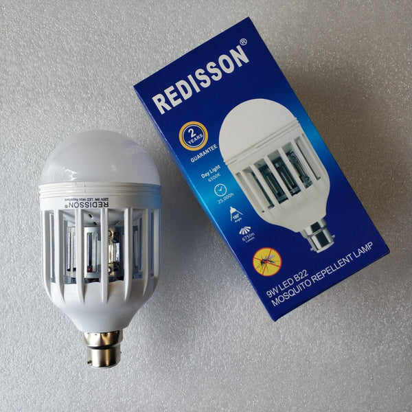 Redisson 9 watt B22 Mosquito Terminator Led lamp - Effective Mosquito Control Solution