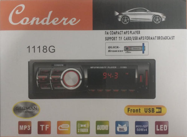 Condere 1118G Car Audio Stereo Player