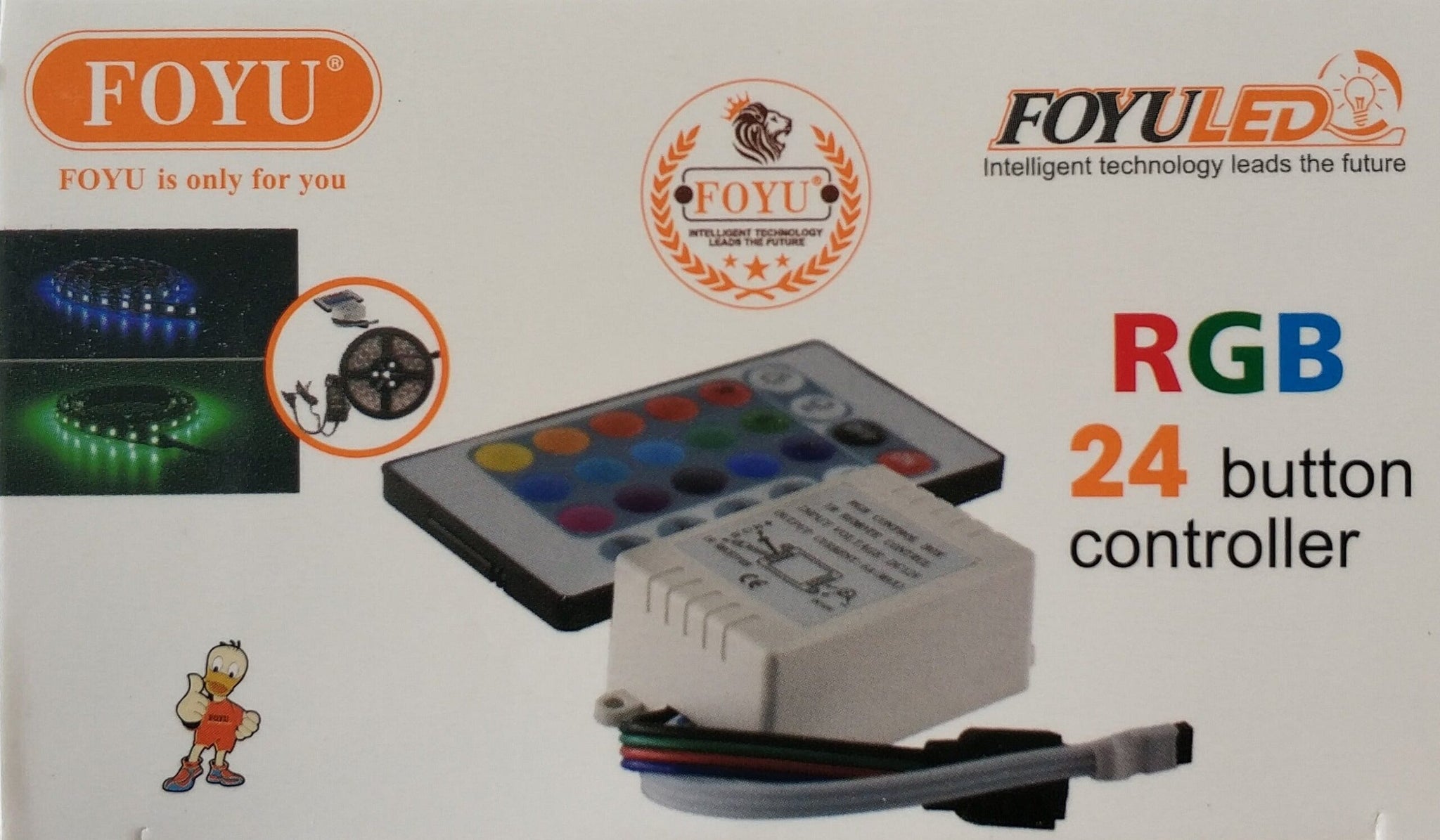 Transform Your Space with the FOYU RGB LED Strip Remote Control Box Kit