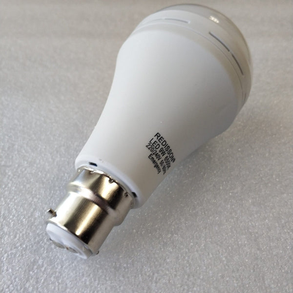 REDISSON 9 watt B22 Super Bright Smart Rechargeable Emergency LED bulb