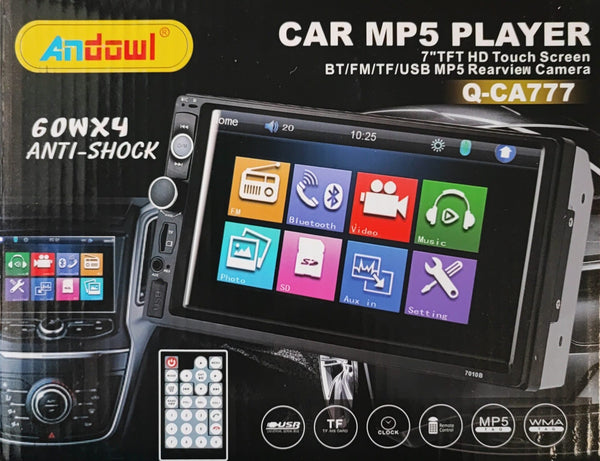 ANDOWL Q-CA777 7 Inch 2 Din Car In-Dash MP5 Player