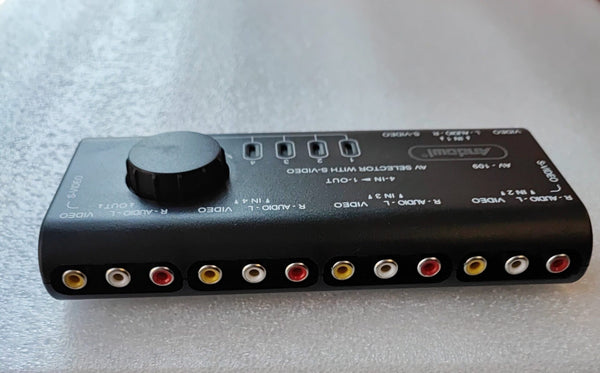 Andowl Q-AU51 4in1 AV Video Signal Switcher