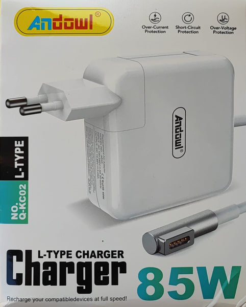 Andowl Q-KC02 85Watt L-Type High Speed Mobile Phone Charger