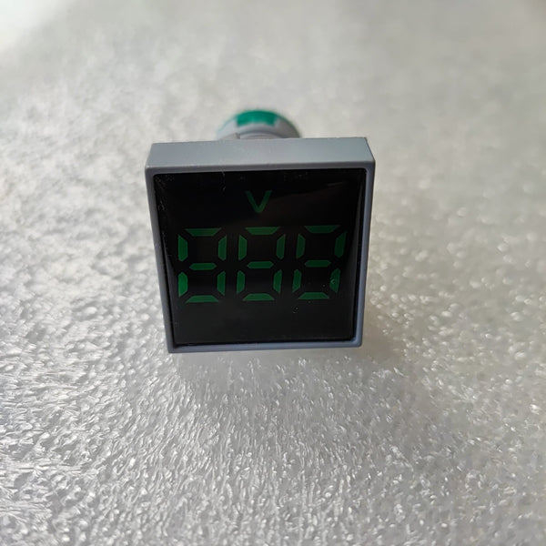 AC60-500v LCD Digital Voltmeter AD16-22FSV - GREEN