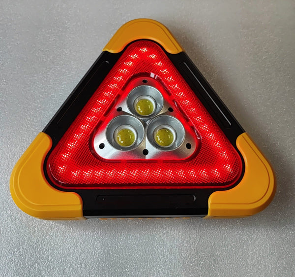 Car Multi-Function LED Work Light and Warning Triangle