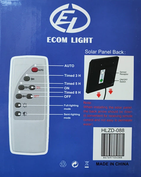 Ecom Light EL-8620 Solar Indoor LED Hanging Light