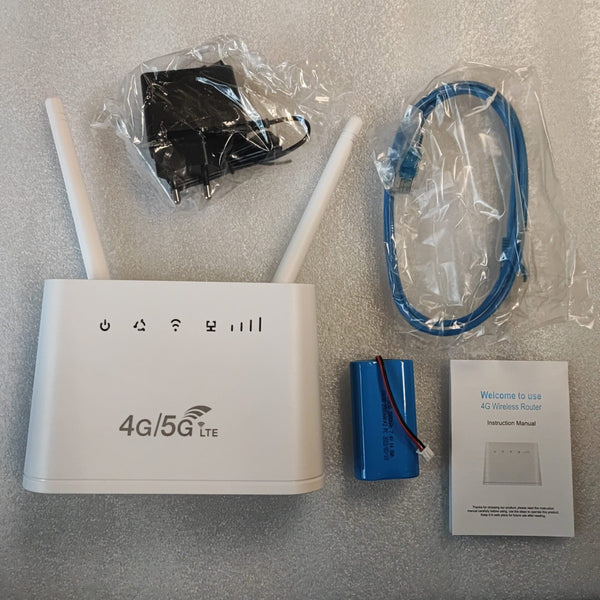 4GUKO B311B 4G/5G LTE Router with **Battery Backup**