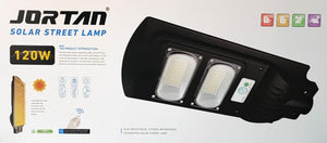 Jortan 120watt Solar Powered LED Street/Pole Light