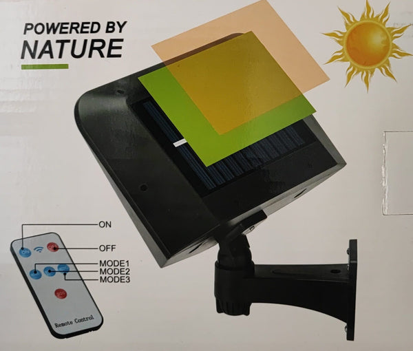 GDPLUS Solar Motion Sensing Day and Night Outdoor LED Flood Light