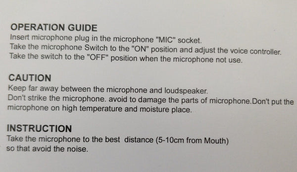 Andowl Q-MIC3 Microphone