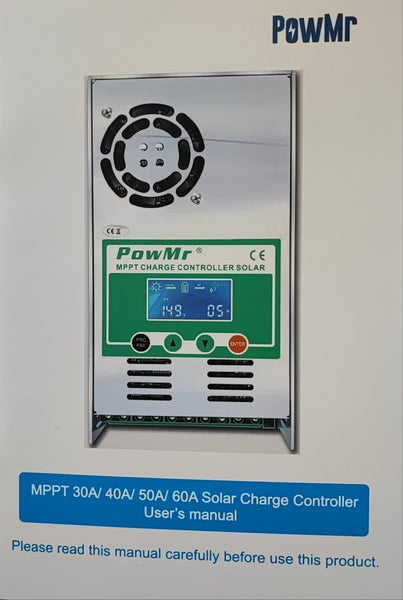 PowMr MPPT 60A Solar Charge and Discharge Controller