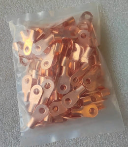 100Pieces 150Amp Copper Ring Lug Terminal