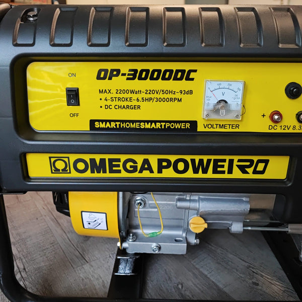 OMEGA OP-3000DC 4 Stroke Portable Petrol Generator