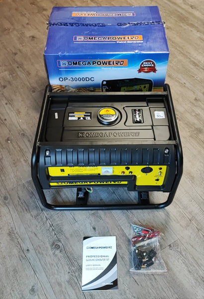 OMEGA OP-3000DC 4 Stroke Portable Petrol Generator