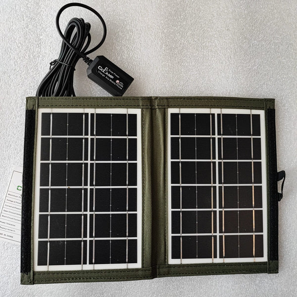 CCLamp CL-670 7W Solar Mobile Phone Charger Kit