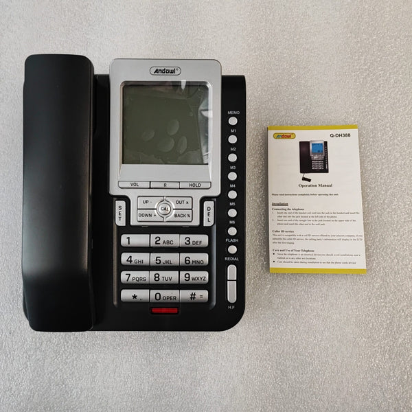 Andowl Q-DH388 Wired Landline Desk Mobile Phone