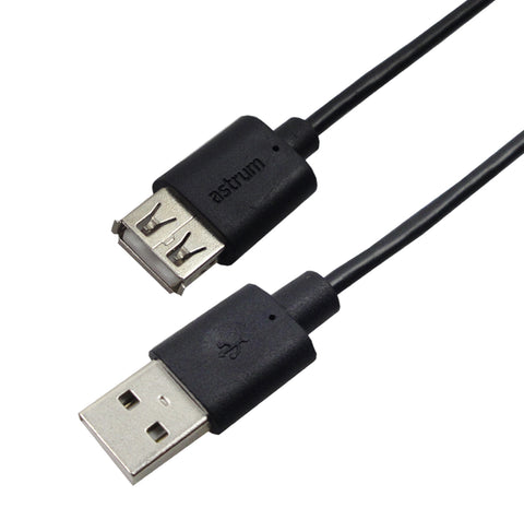 ASTRUM USB 2.0 Male to Female 3.0m Extension Cable – UE203 | Fast Data Transfer | Durable and Flexible