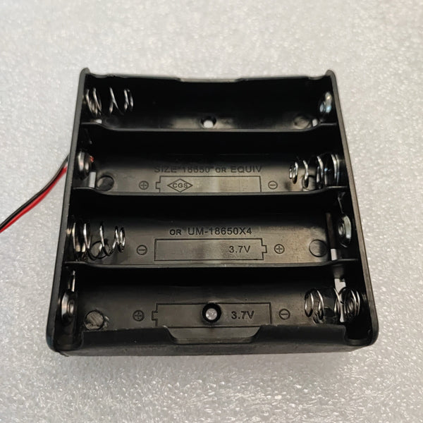 4 Slot 18650 Lithium Battery Holder