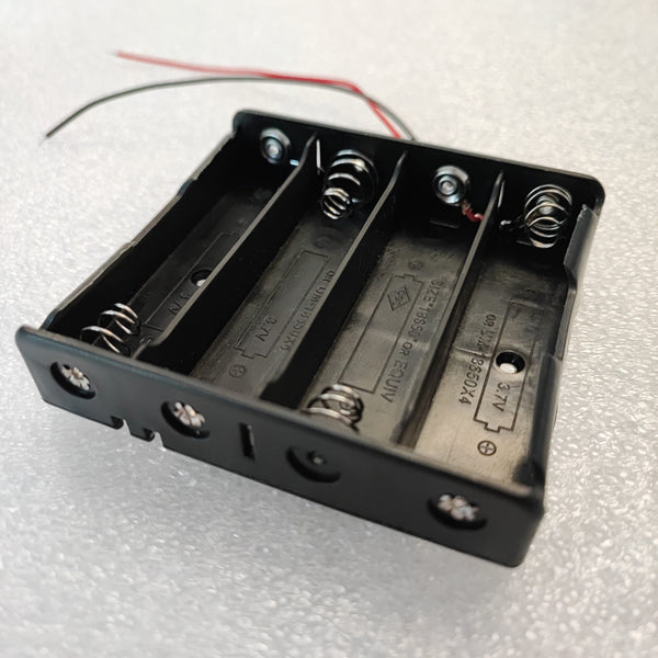 4 Slot 18650 Lithium Battery Holder