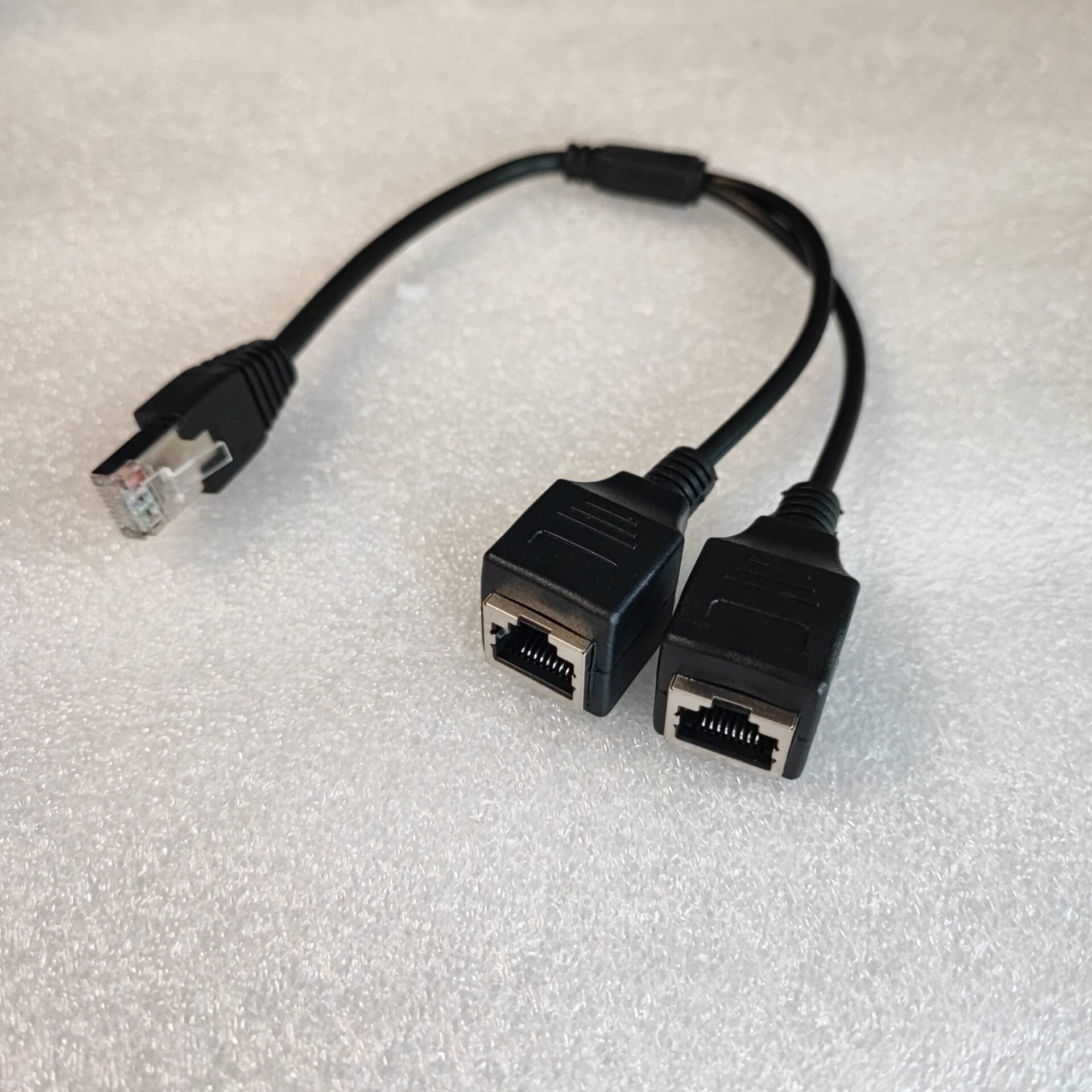 Andowl RJ1-2 RJ45 1AM to 2AF Adapter