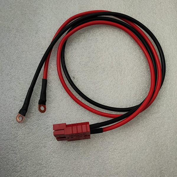 Buy High-Quality 100cm 50Amp 600v 4mm Silicon DC Cable with Connector