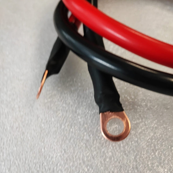 100cm 120Amp 600v Silicon DC Cable with Connector