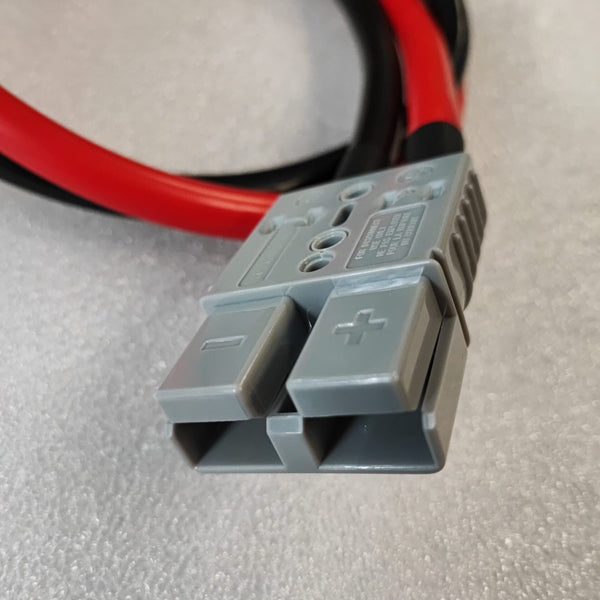 100cm 120Amp 600v Silicon DC Cable with Connector