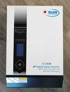 SUN S-2320 2KVA 24v Pure Sine Wave Hybrid Solar Inverter - Reliable Solar Power Solution