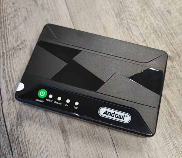 Andowl Q-UP700 10000mAh Portable Rechargeable Mini UPS - Compact Power Backup Solution