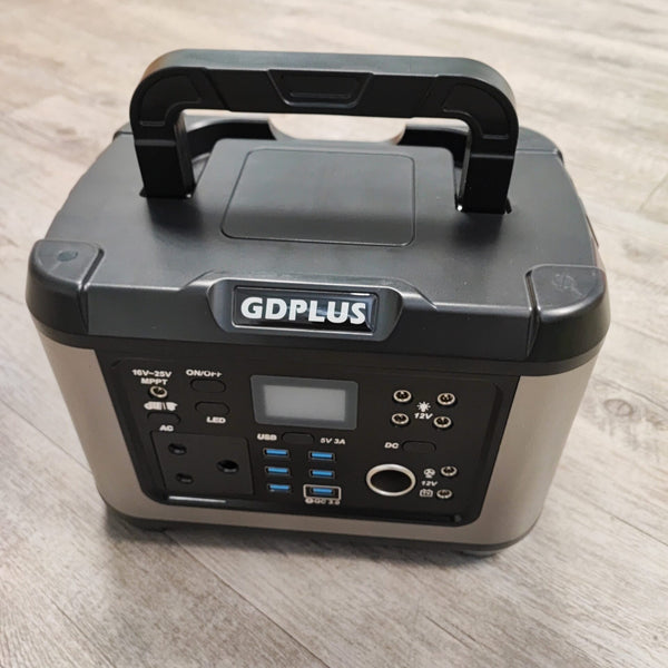 GDPLUS 500W Lithium Portable Rechargeable Outdoor Backup Power Station