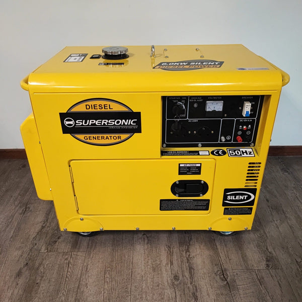 Supersonic OP-7500S 7.5KVA Silent Diesel Generator