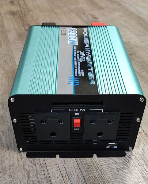 Devel GD-6236 1200Watt 12v DC to 220v c Pure Sine Inverter - Reliable and Efficient Power Conversion